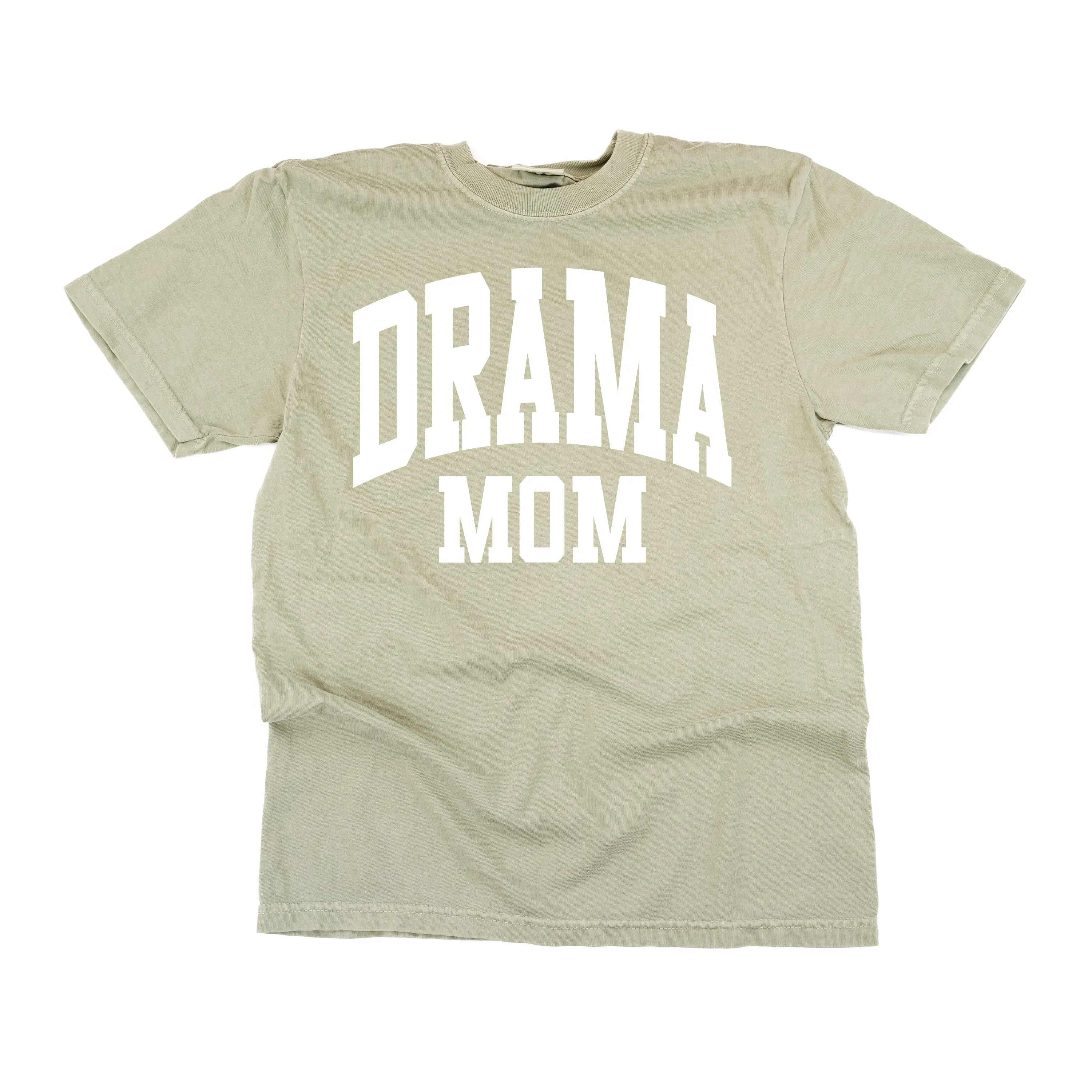 Varsity Style - DRAMA MOM - SHORT SLEEVE COMFORT COLORS TEE