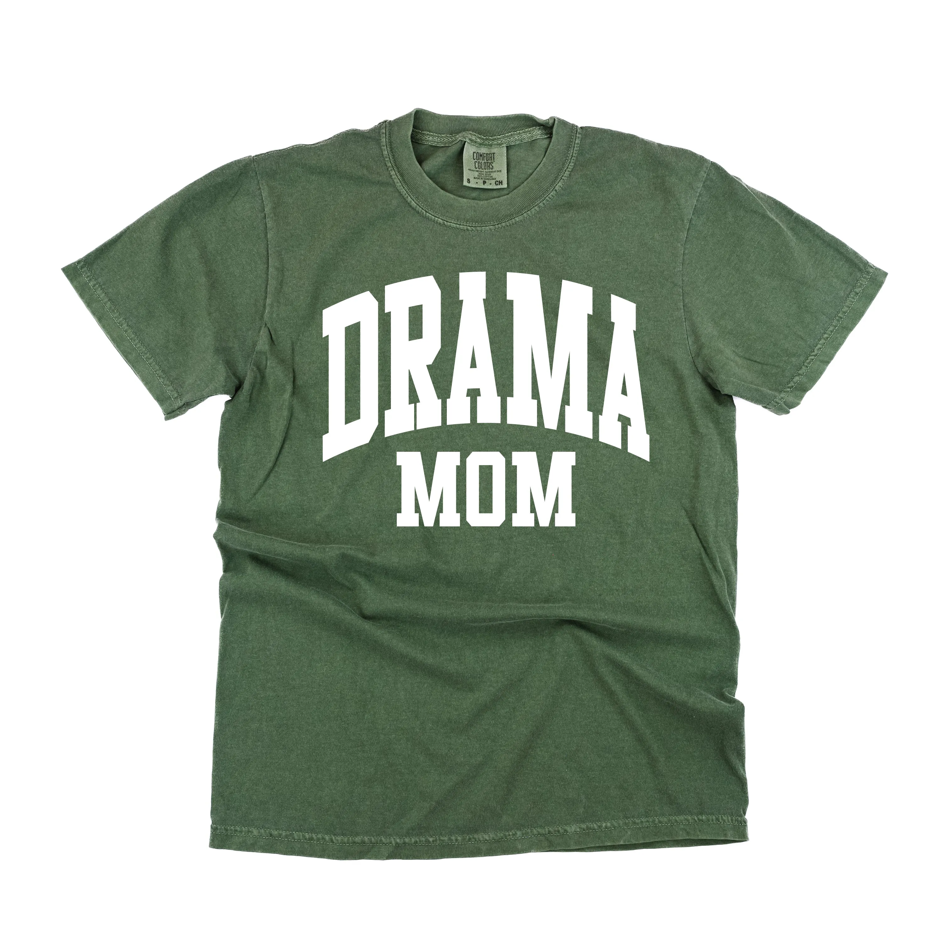 Varsity Style - DRAMA MOM - SHORT SLEEVE COMFORT COLORS TEE