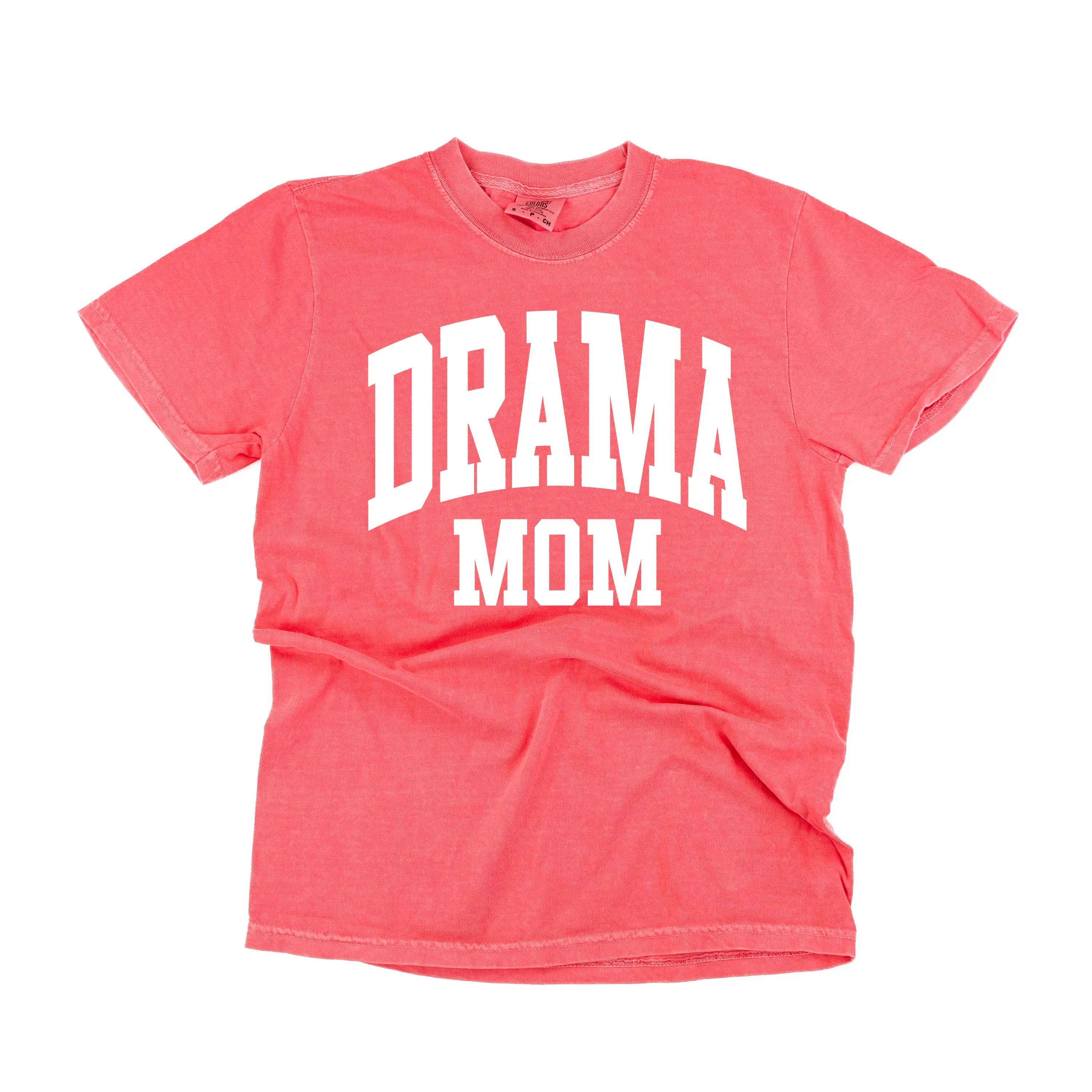 Varsity Style - DRAMA MOM - SHORT SLEEVE COMFORT COLORS TEE