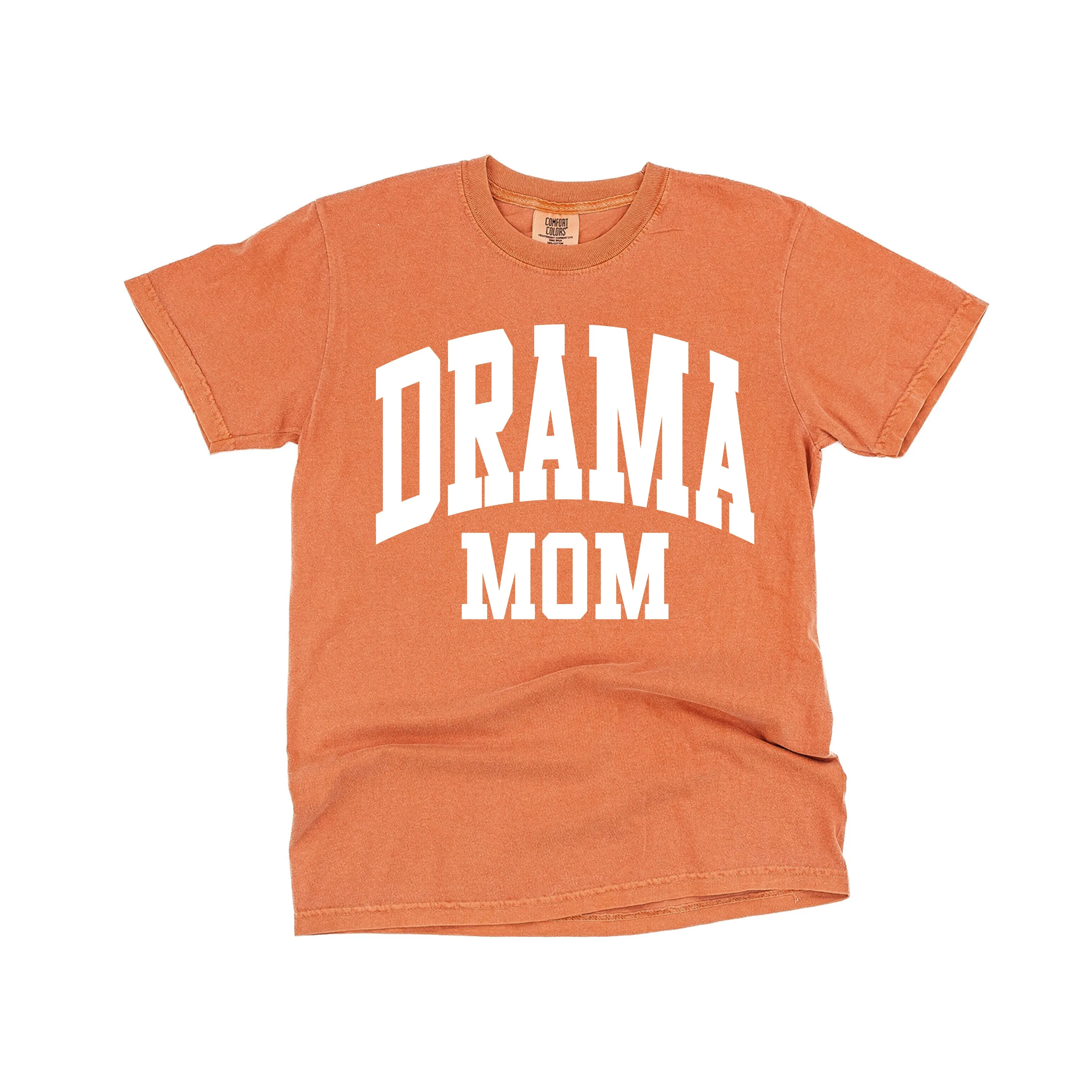 Varsity Style - DRAMA MOM - SHORT SLEEVE COMFORT COLORS TEE