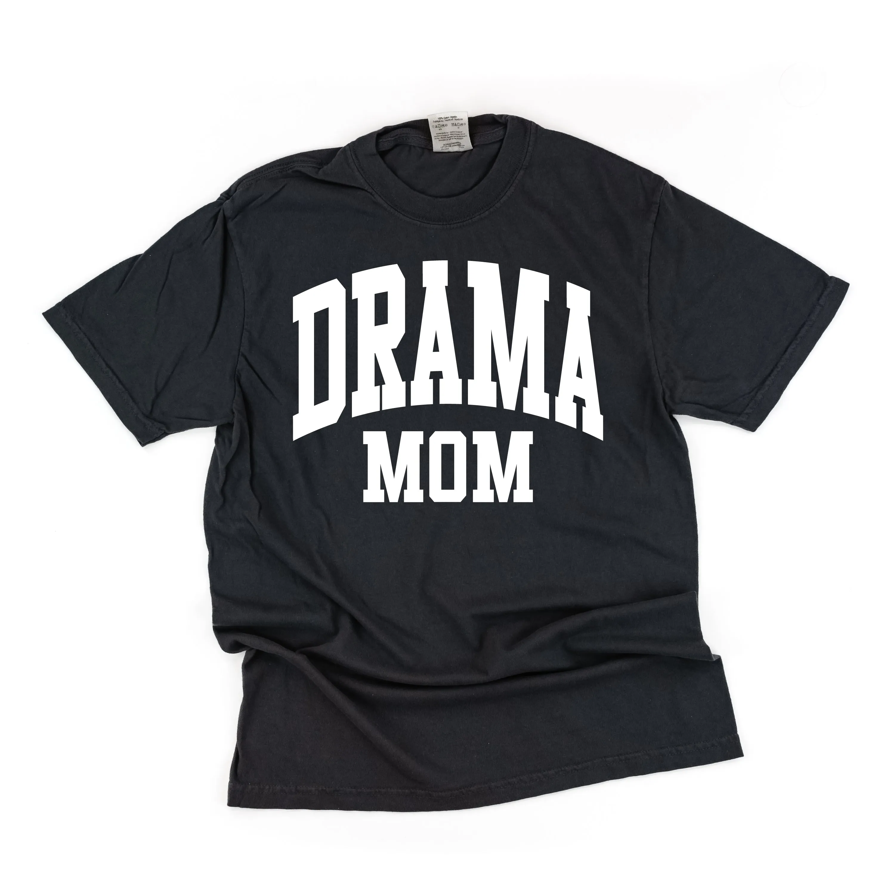 Varsity Style - DRAMA MOM - SHORT SLEEVE COMFORT COLORS TEE