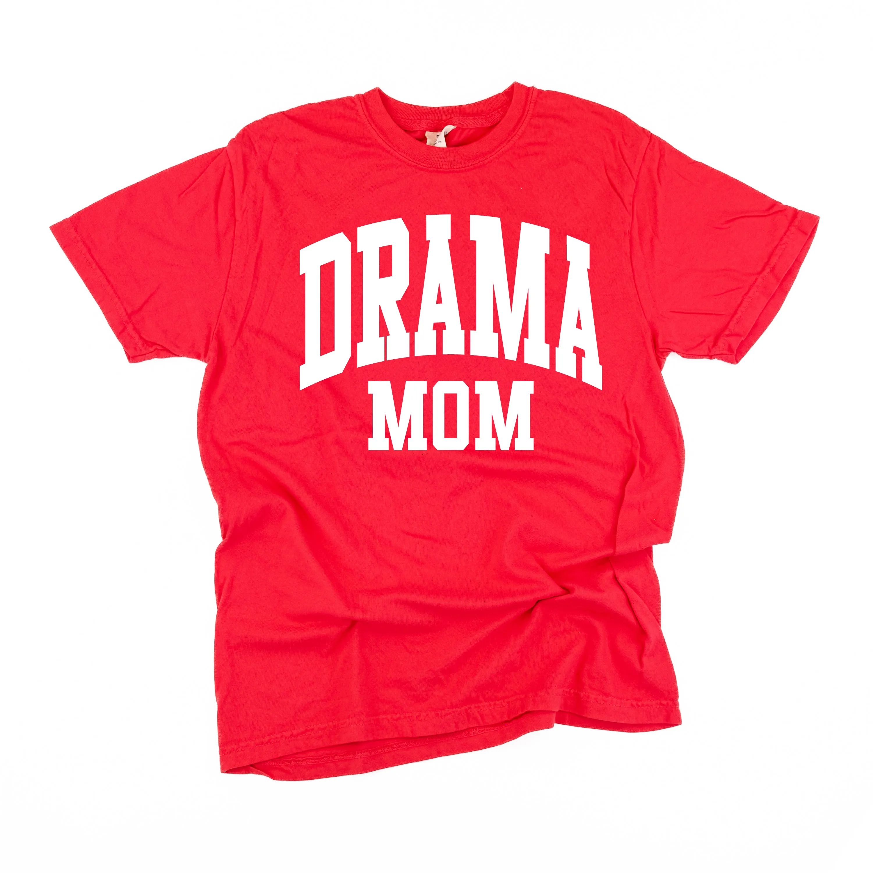 Varsity Style - DRAMA MOM - SHORT SLEEVE COMFORT COLORS TEE