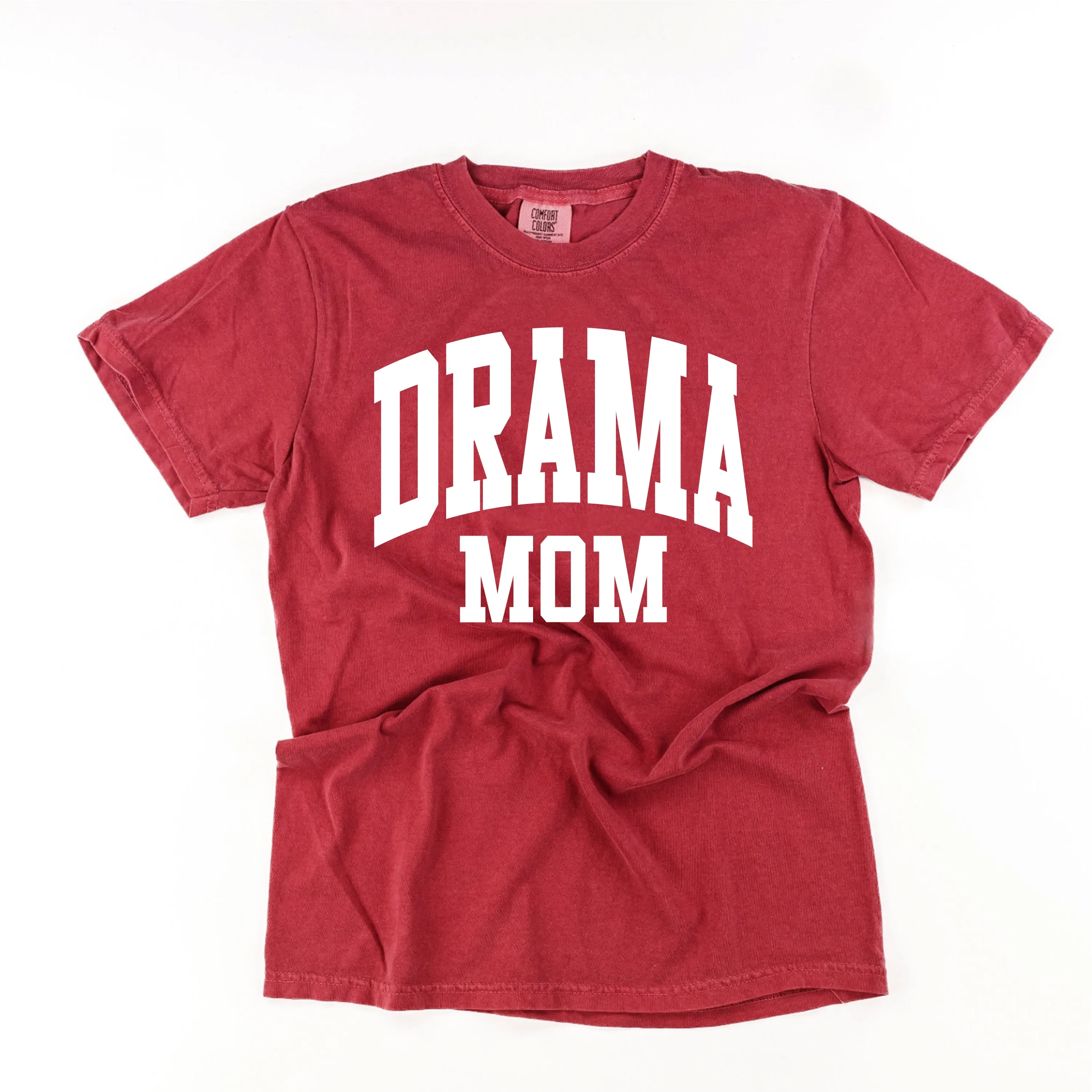 Varsity Style - DRAMA MOM - SHORT SLEEVE COMFORT COLORS TEE