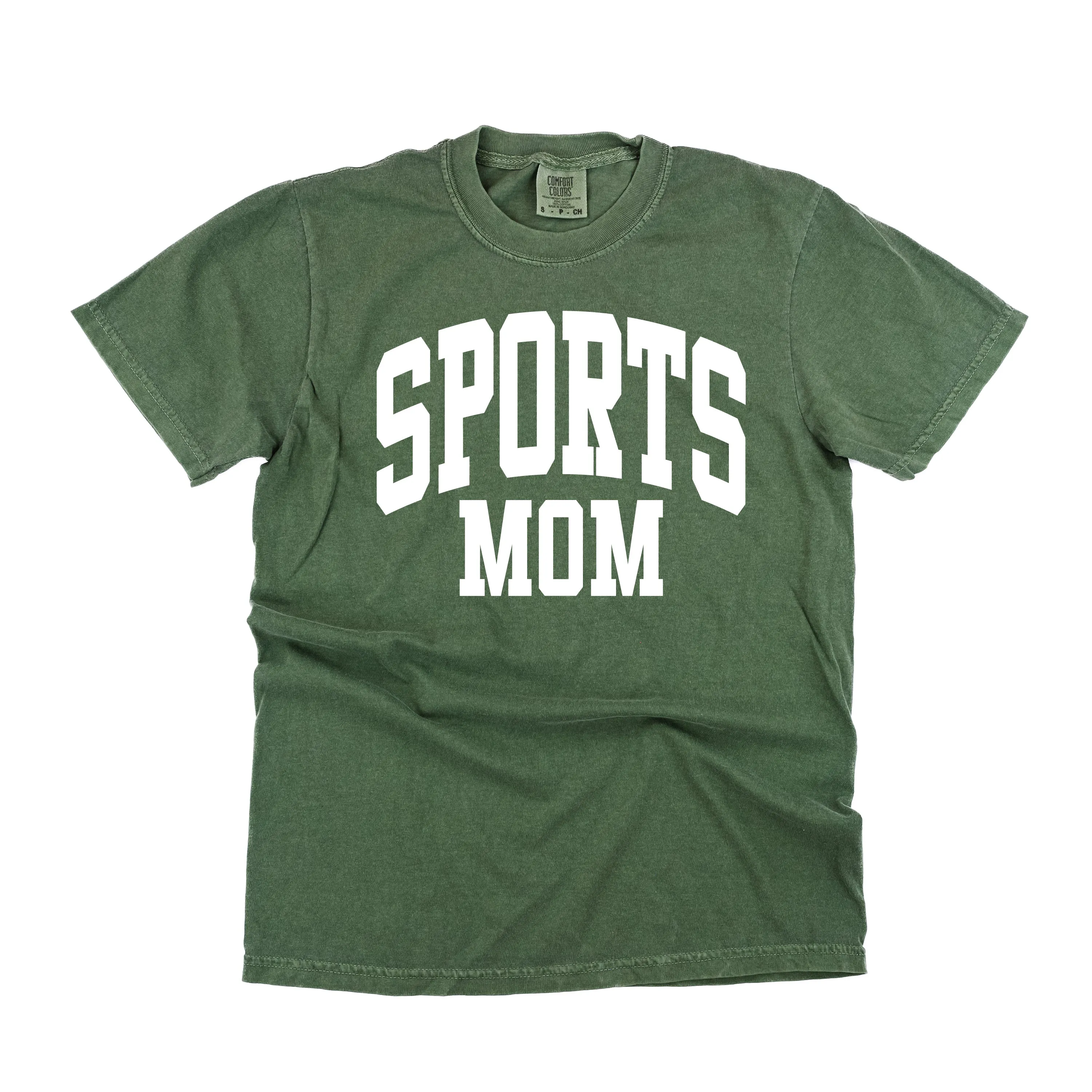 Varsity Style - SPORTS MOM - SHORT SLEEVE COMFORT COLORS TEE