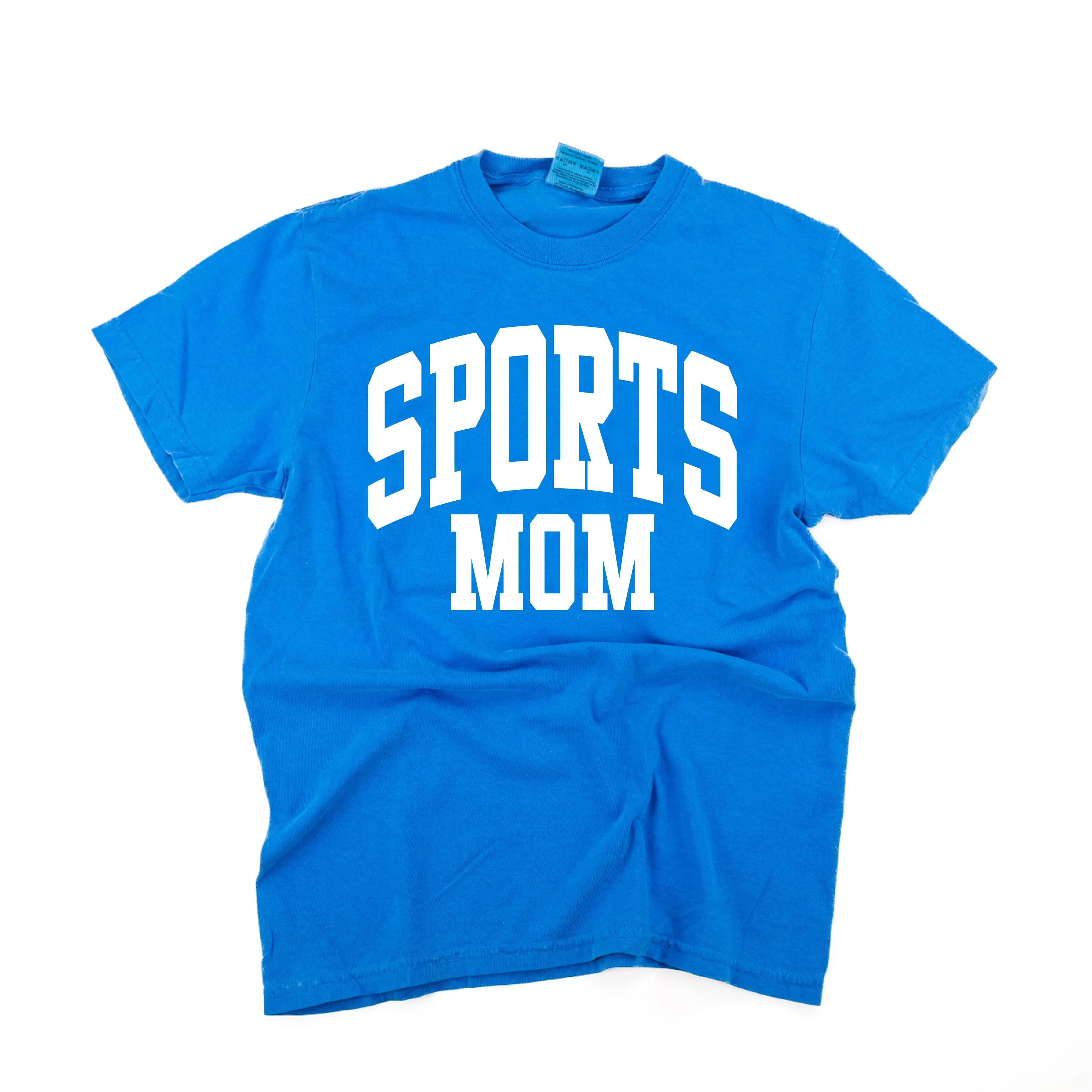 Varsity Style - SPORTS MOM - SHORT SLEEVE COMFORT COLORS TEE