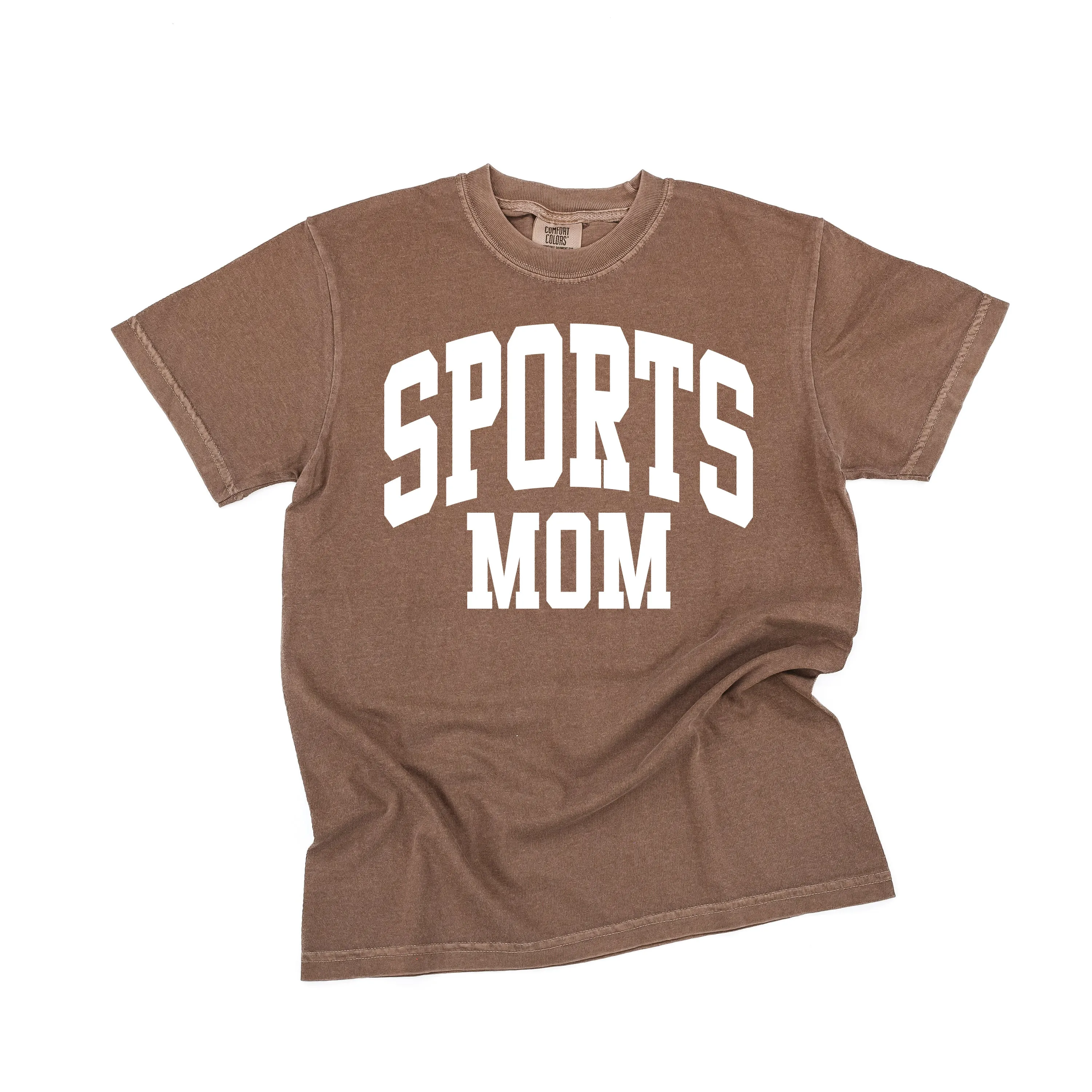 Varsity Style - SPORTS MOM - SHORT SLEEVE COMFORT COLORS TEE