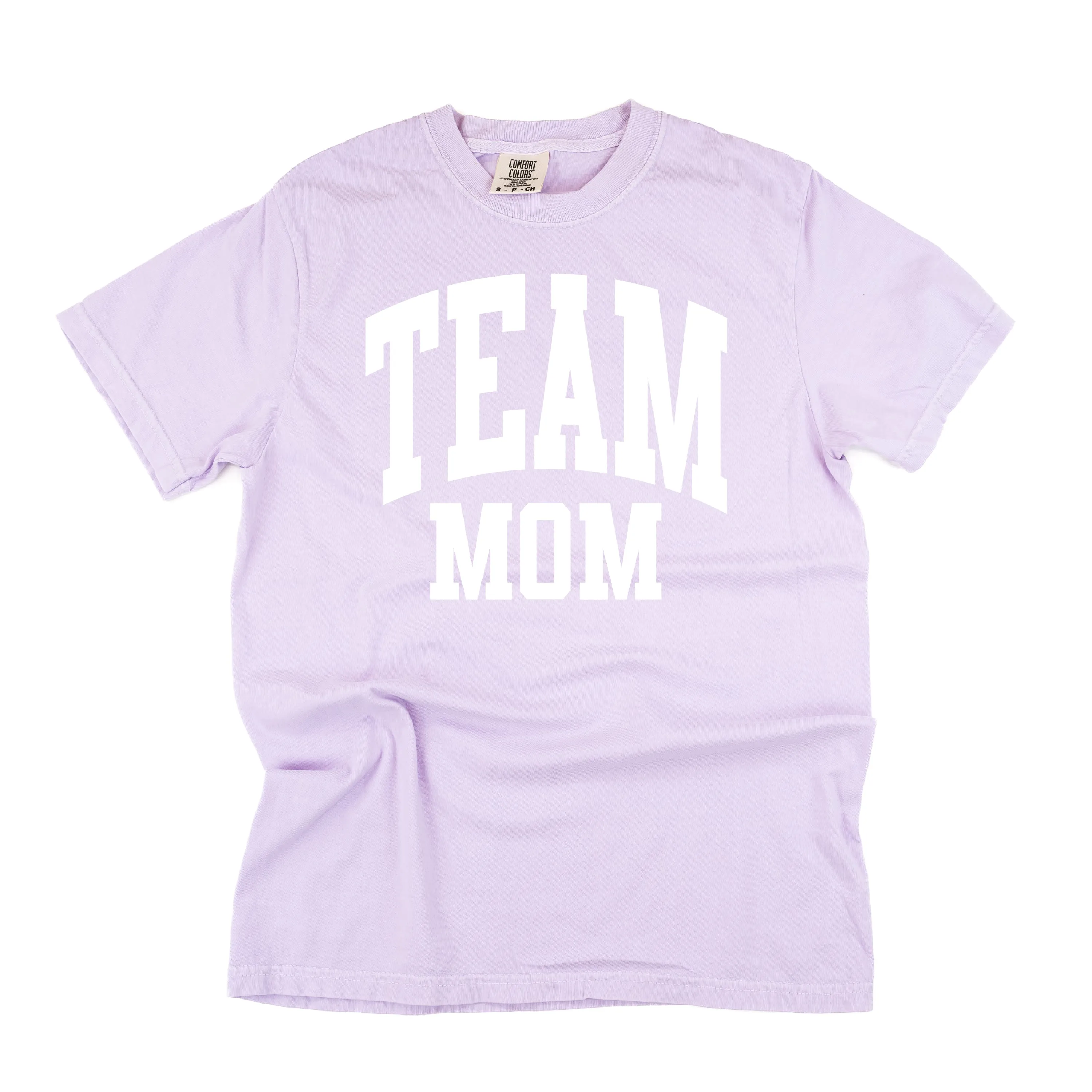 Varsity Style - TEAM MOM - SHORT SLEEVE COMFORT COLORS TEE