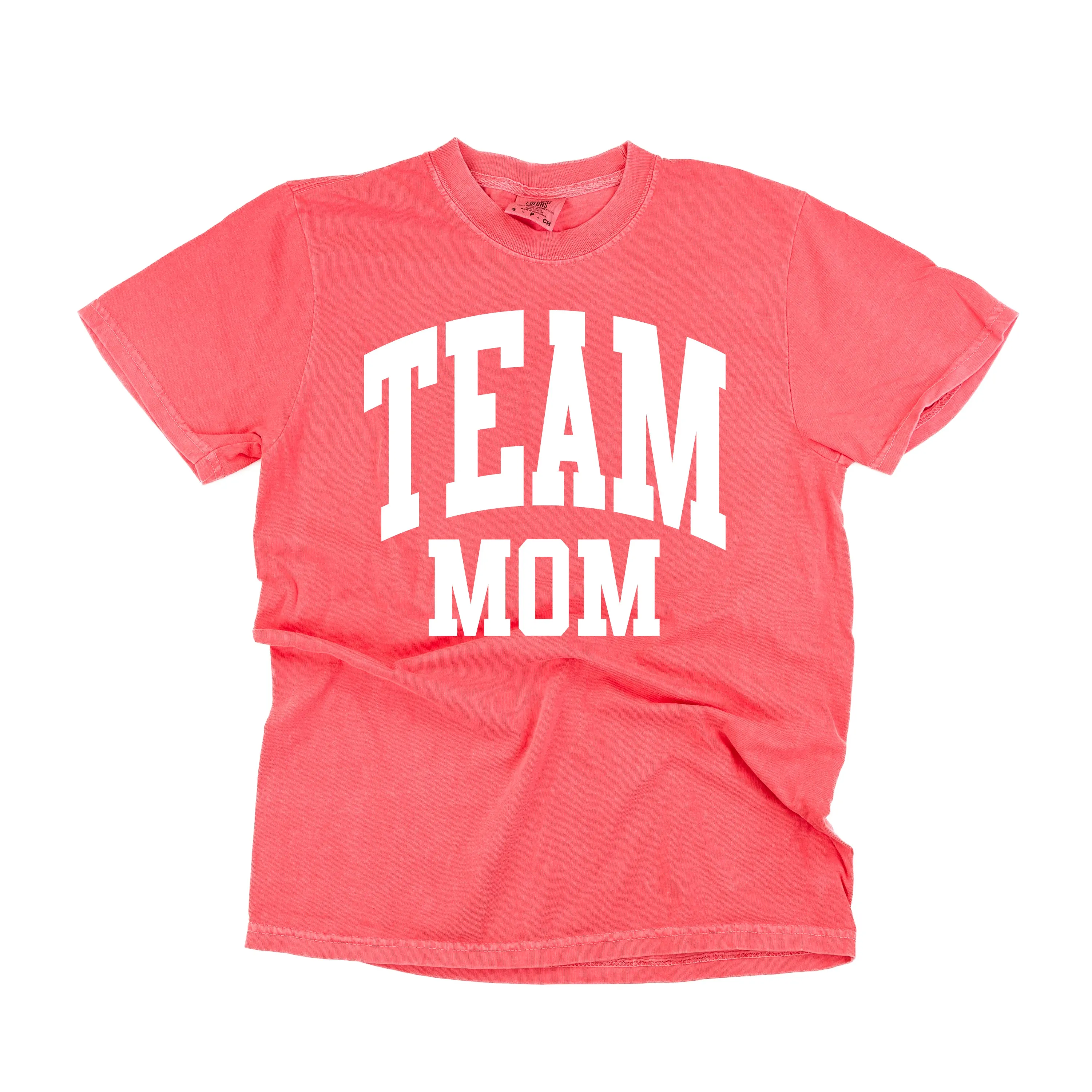 Varsity Style - TEAM MOM - SHORT SLEEVE COMFORT COLORS TEE