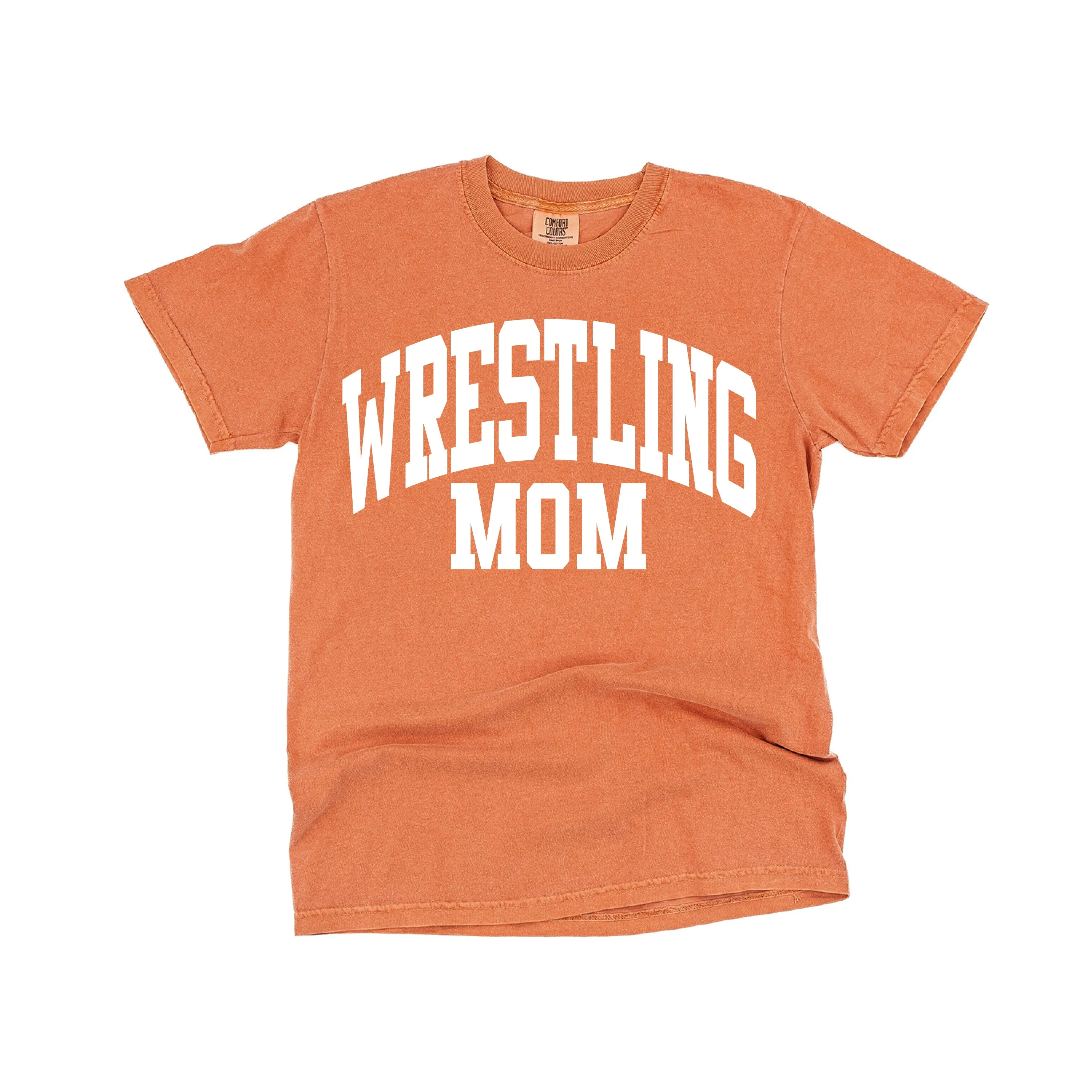 Varsity Style - WRESTLING MOM - SHORT SLEEVE COMFORT COLORS TEE