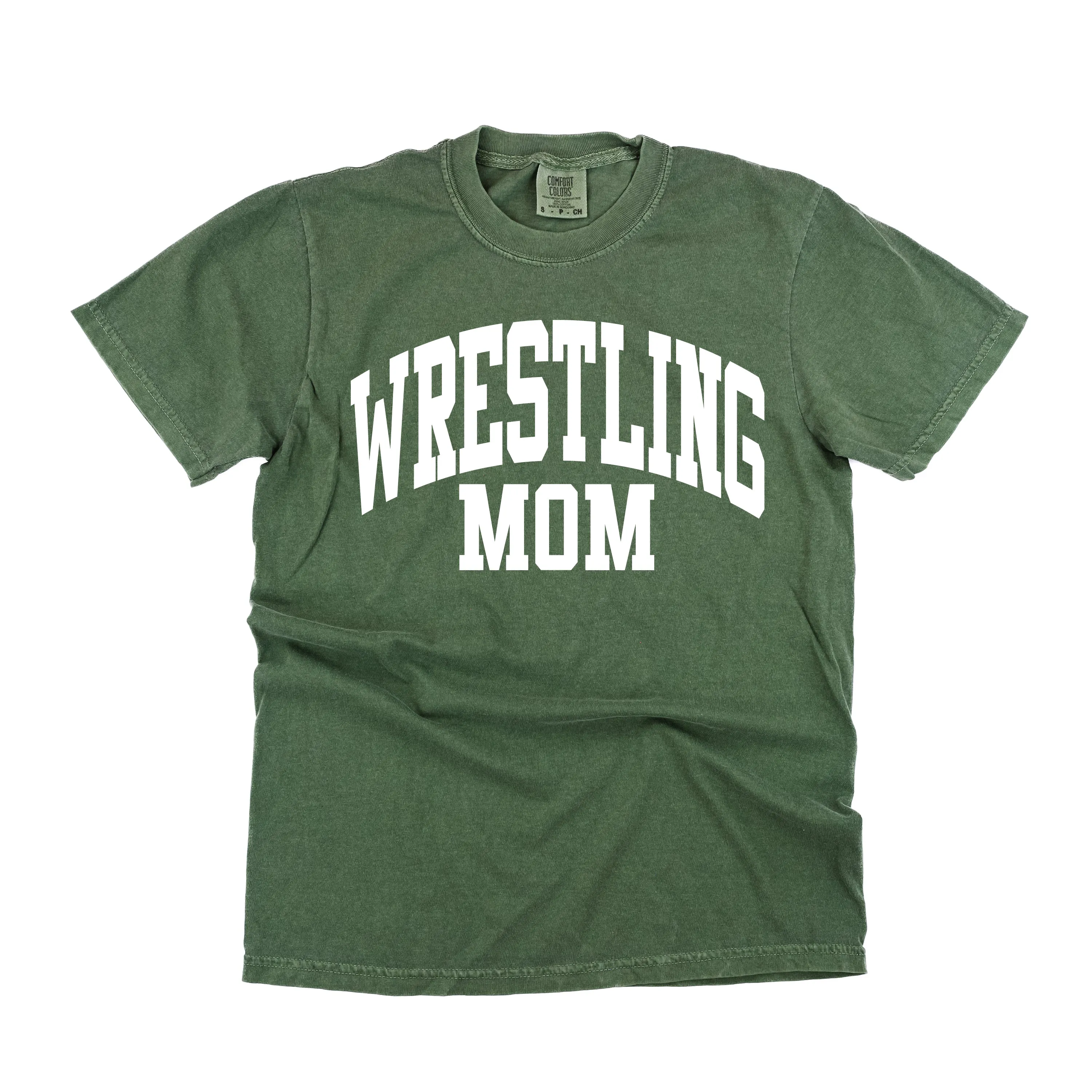 Varsity Style - WRESTLING MOM - SHORT SLEEVE COMFORT COLORS TEE