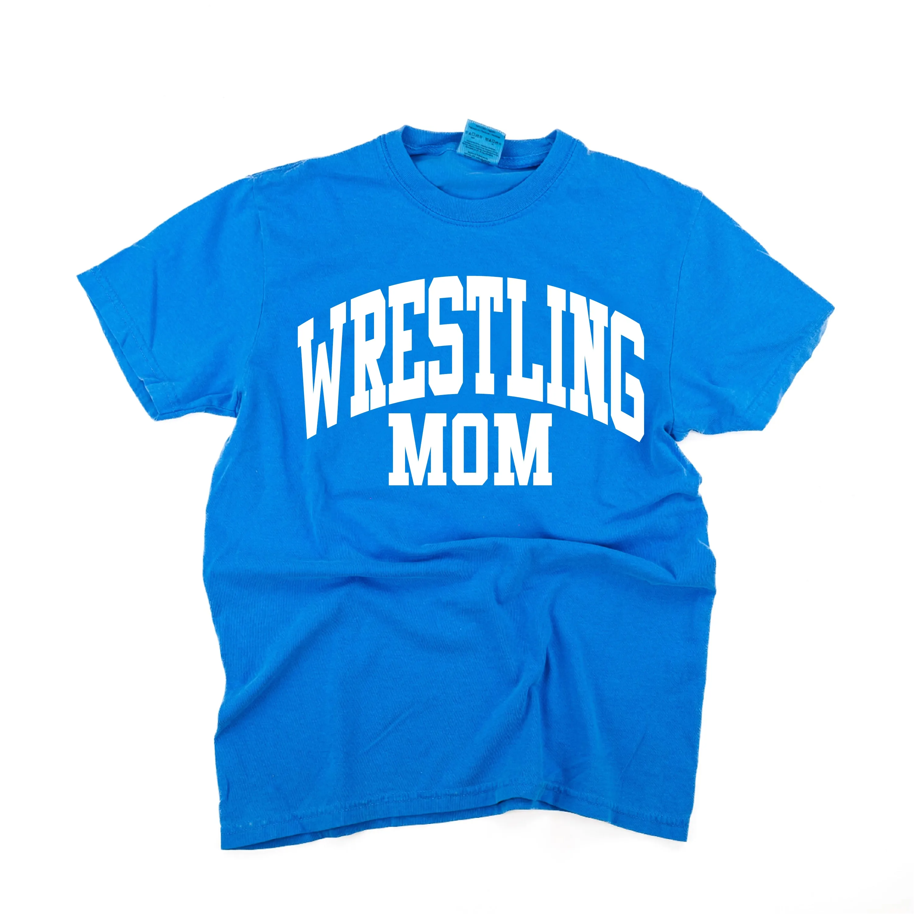 Varsity Style - WRESTLING MOM - SHORT SLEEVE COMFORT COLORS TEE