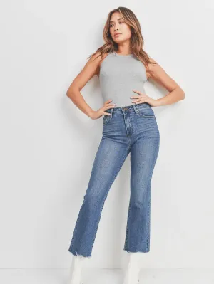 Vintage Cropped Flare Jean Medium