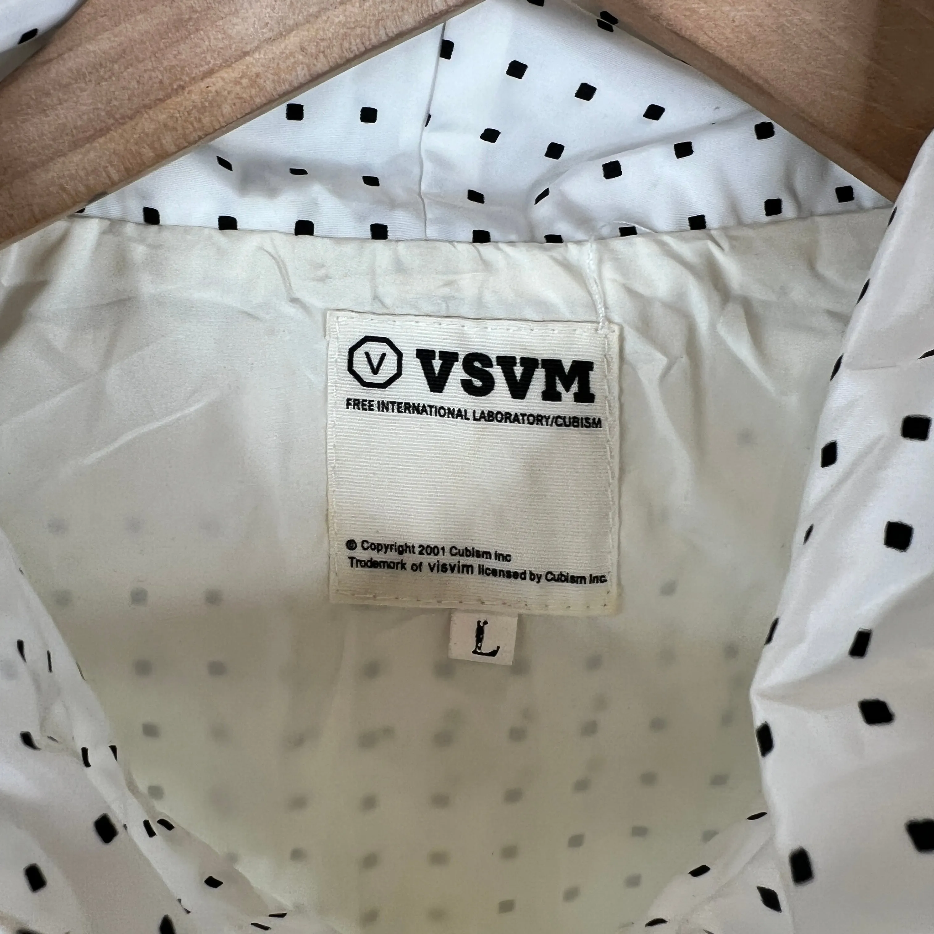 Visvim Square Dot Hooded Nylon Jacket