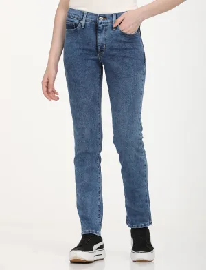 Women's Mid Rise 312 Slim Fit Blue Jeans