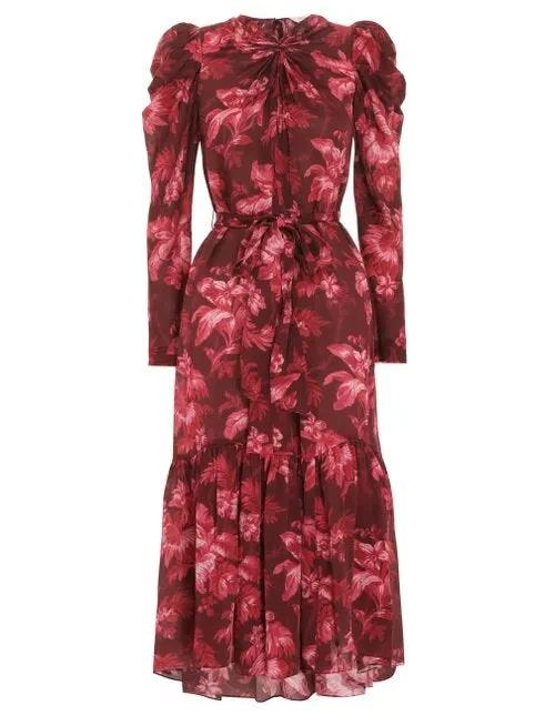 Zimmermann Ladybettle Twist Midi Dress (For Hire)